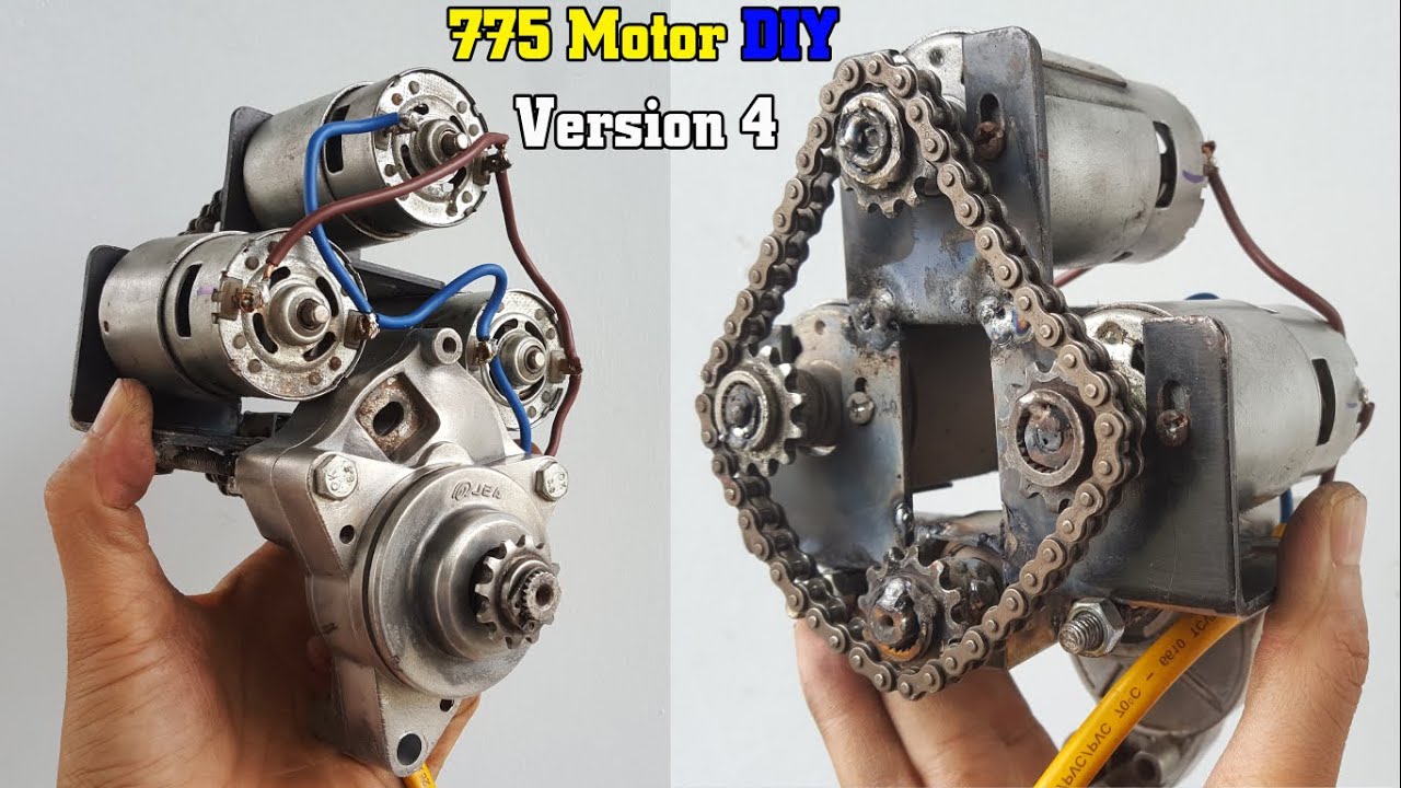 How To Make a Version 4 - 775 Motor