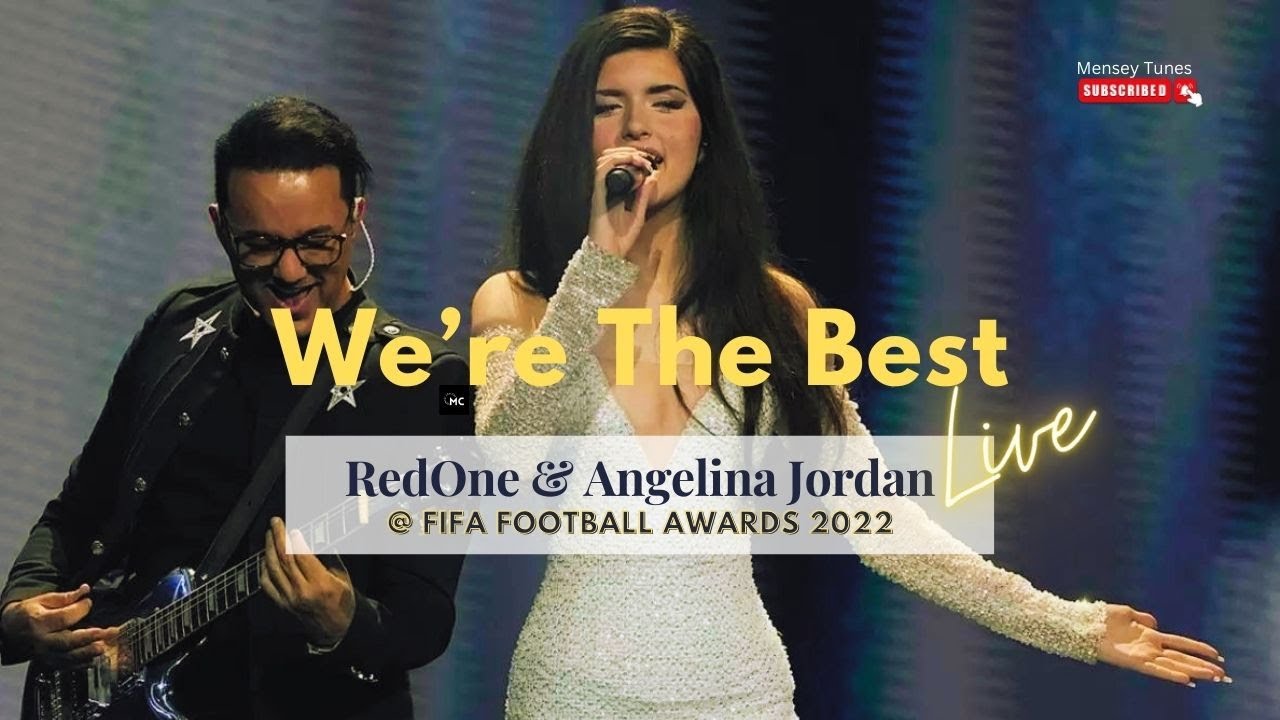 WE ARE THE BEST - Angelina Jordan & RedOne @ The Best FIFA Football Awards 2022 - LIVE #fifa #viral