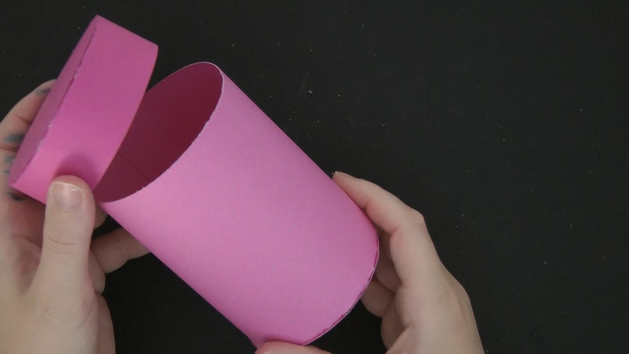 CYLINDRICAL GIFT BOX - VIEWER REQUEST!