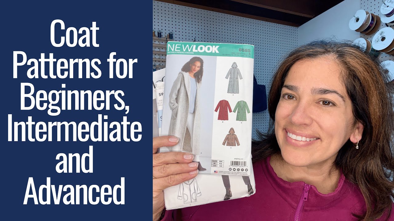 Coat Patterns for Beginners, Intermediate and Advanced Makers