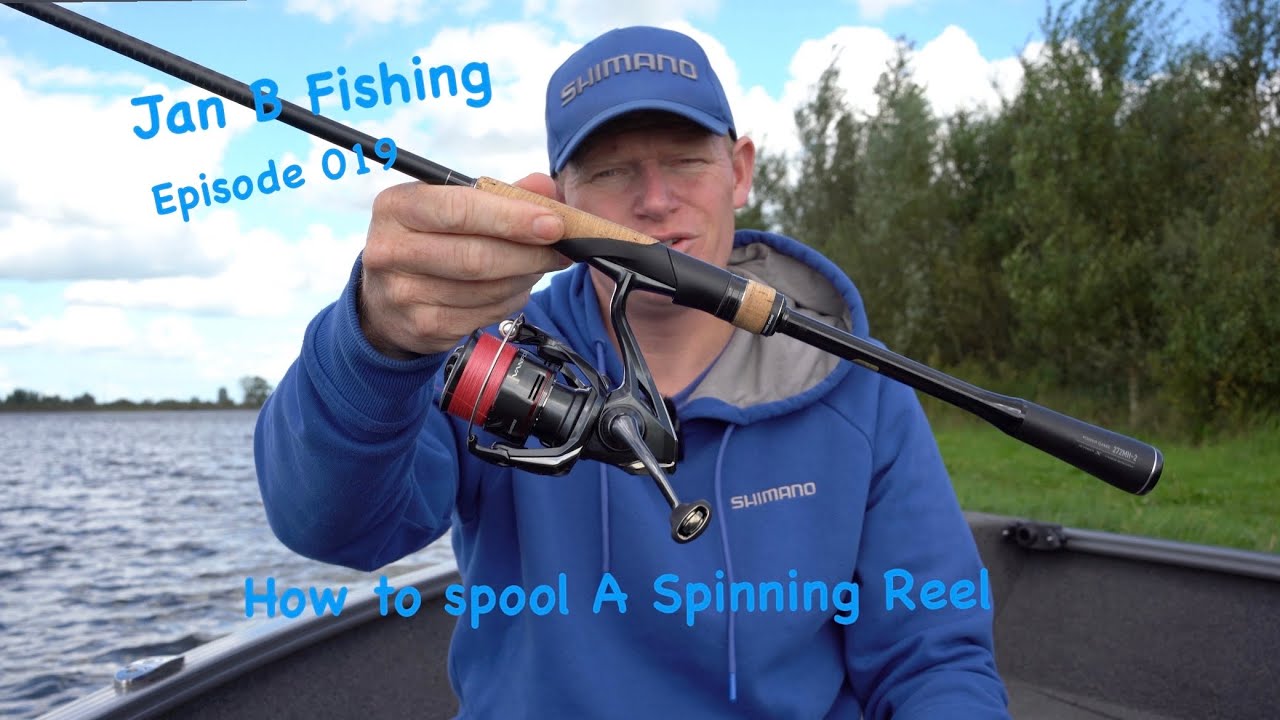 How to spool A Spinning Reel