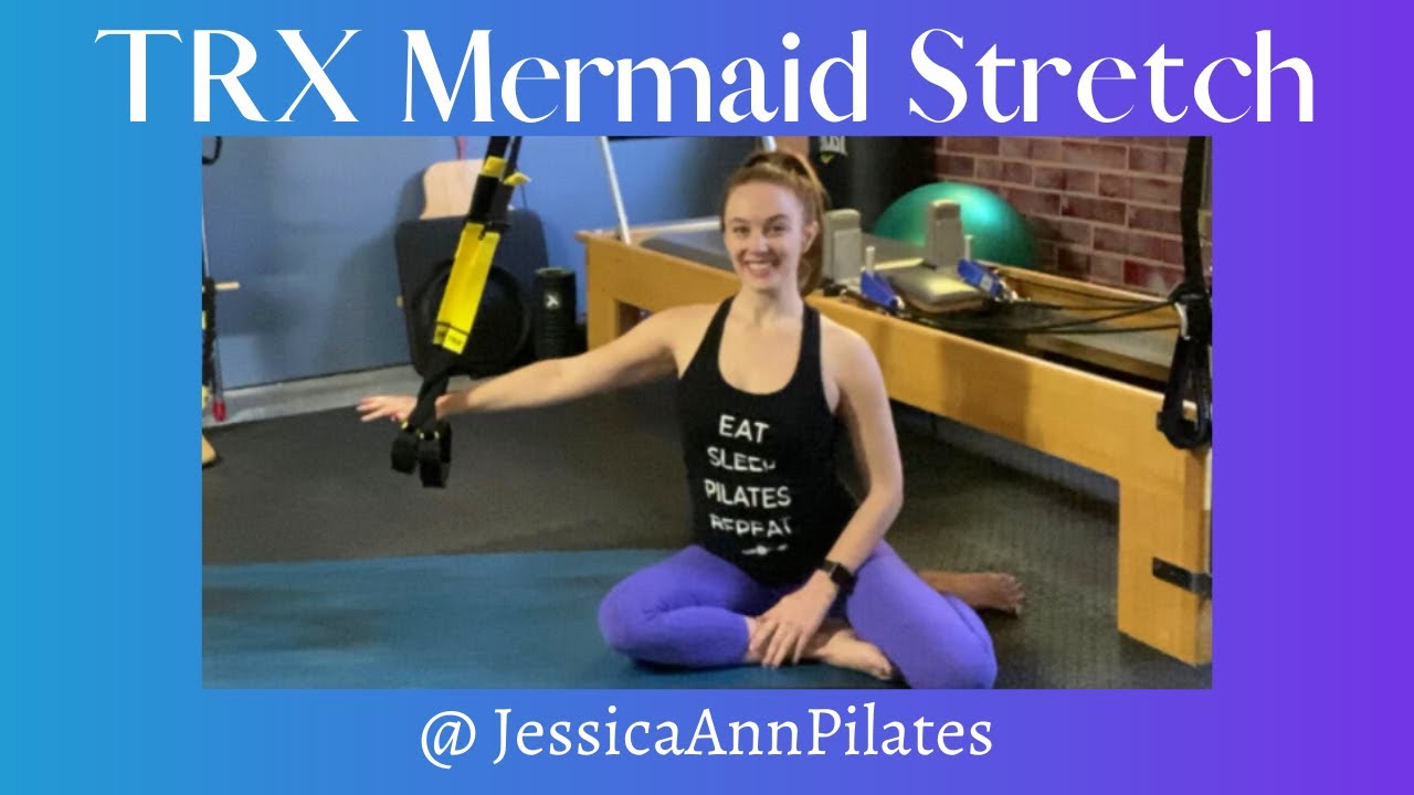 TRX Mermaid Stretch | Oblique Stretch at Home Exercises