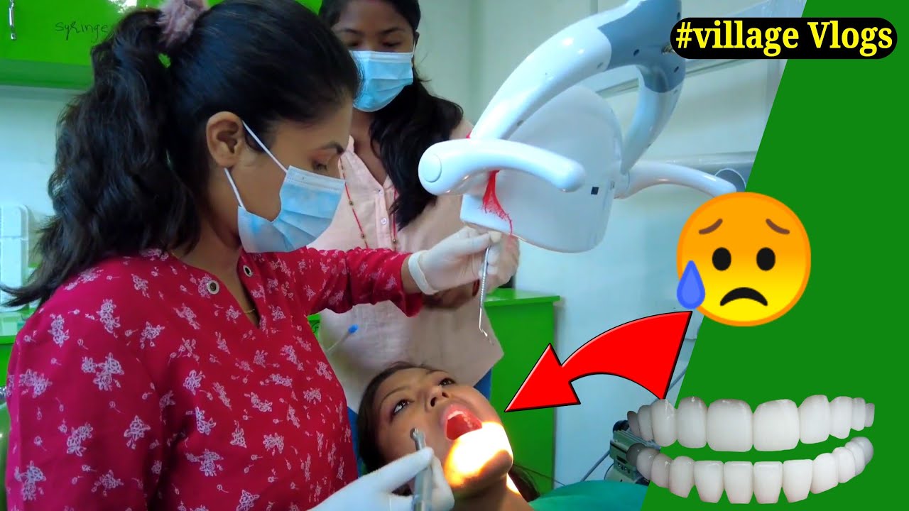 ६ वटा दात सकियो 😥 dentist को मा जादै! village vlogs