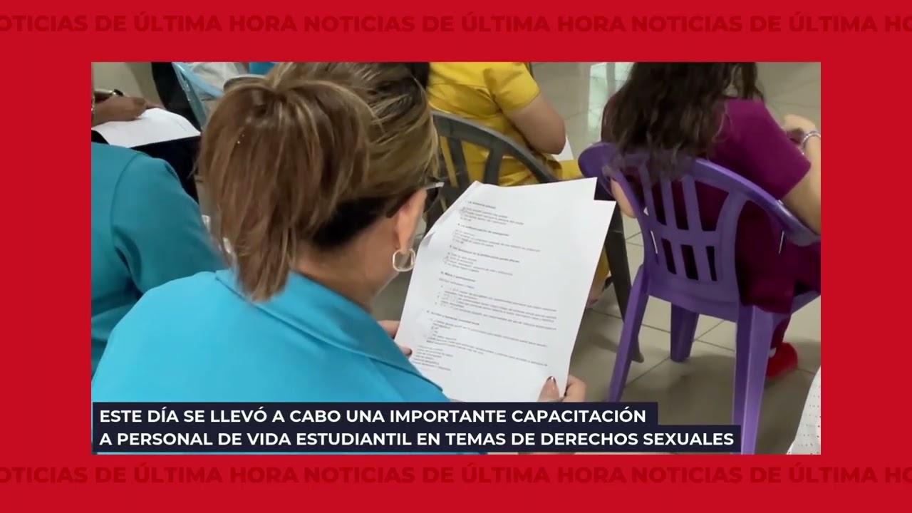 ESTE DÍA SE LLEVÓ A CABO UNA IMPORTANTE CAPACITACIÓN A PERSONAL