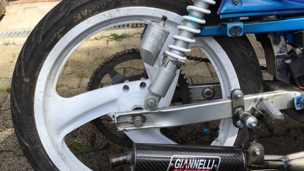 MBK Magnum Racing XR Malossi G2 rr en action