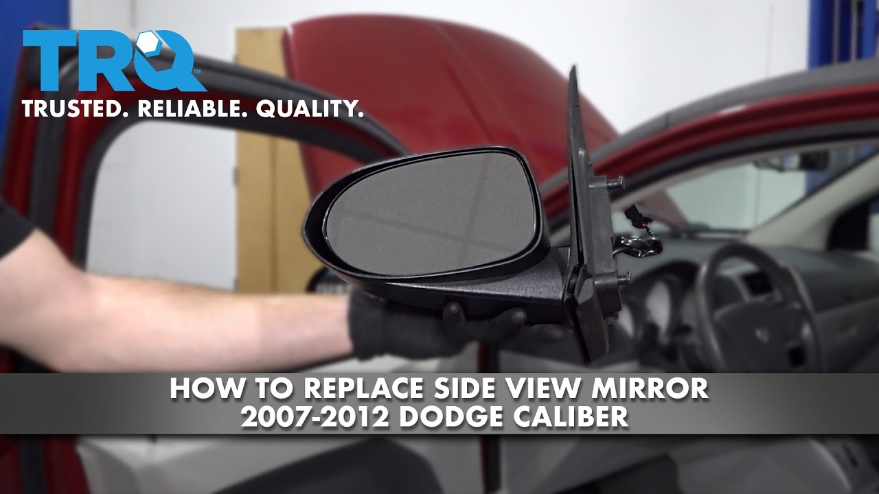 Как заменить боковое зеркало заднего вида на Dodge Caliber 2007-2012