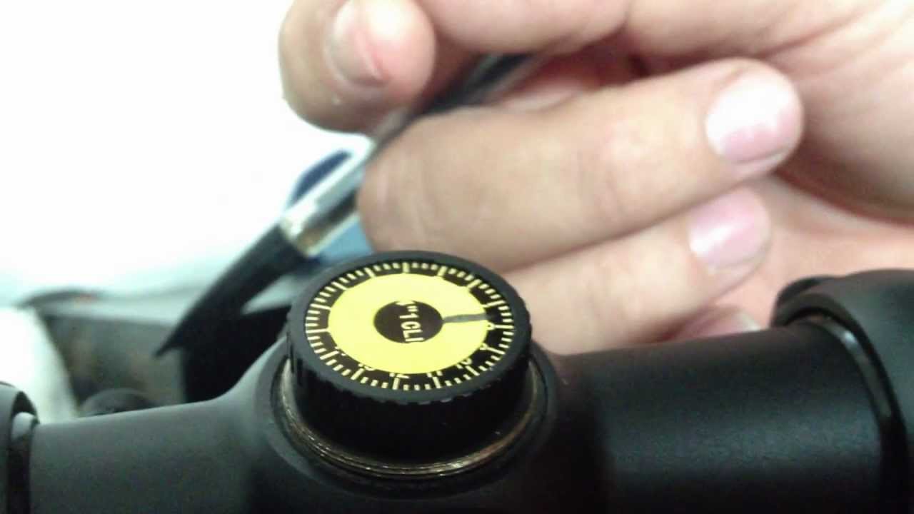 marking non-resettable scope turrets for long range