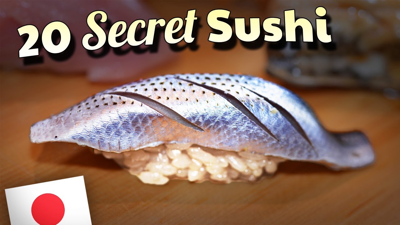 🇯🇵 20 видов суши, неизвестных туристам || Осмелитесь попробовать? 🇯🇵