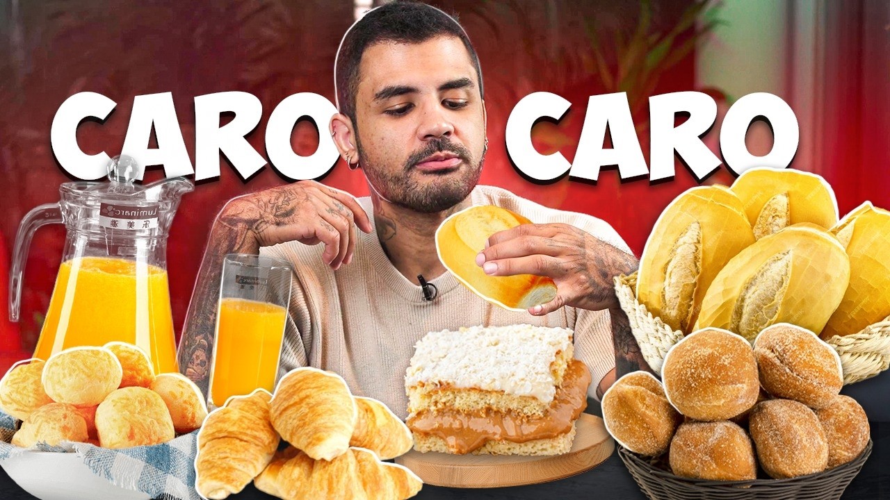 CAFÉ DA MANHÃ MAIS CARO DO APLICATIVO! VALEU A PENA?