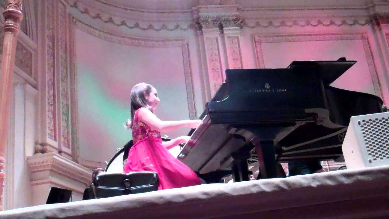 Emily Bear at Carnegie Hall 2011