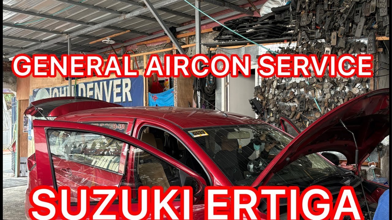 SUZUKI ERTIGA GENERAL AIRCON SERVICE