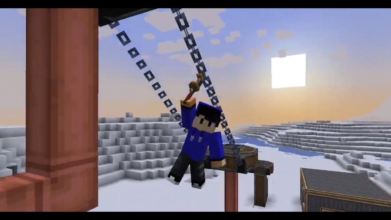 Backside tellerlift! (Best Minecraft Ski Resort #2)