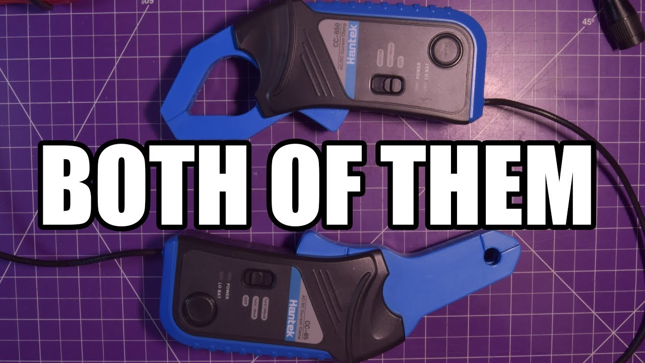 Hantek CC-65 and CC-650 Current Clamps - Unboxing and First Look!