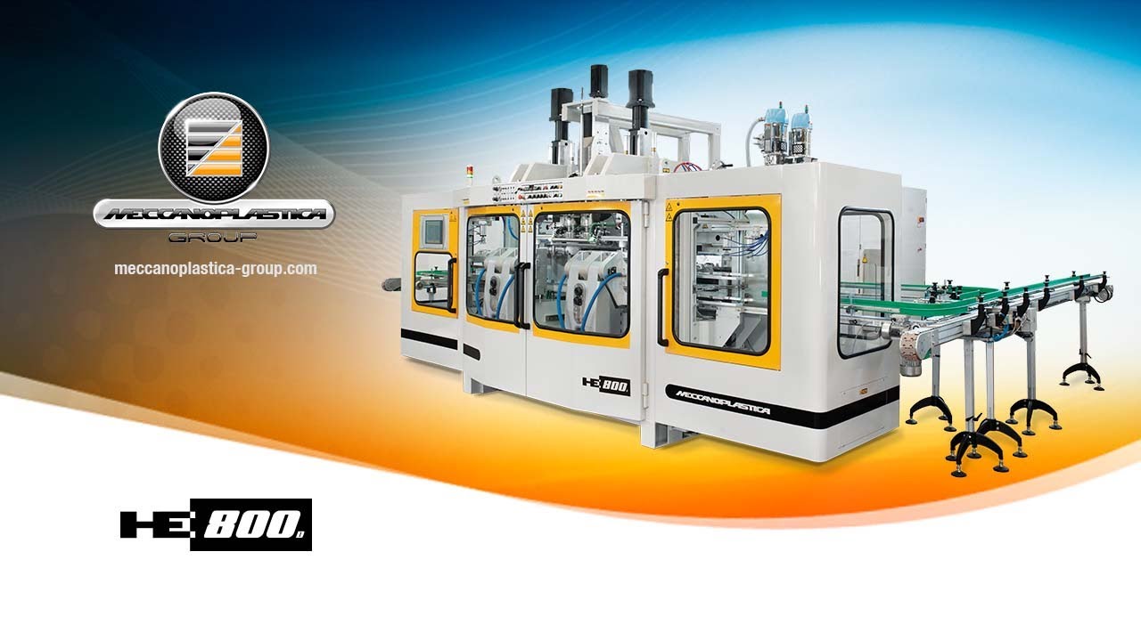 HE 800 D - Estrusione e soffiaggio plastica