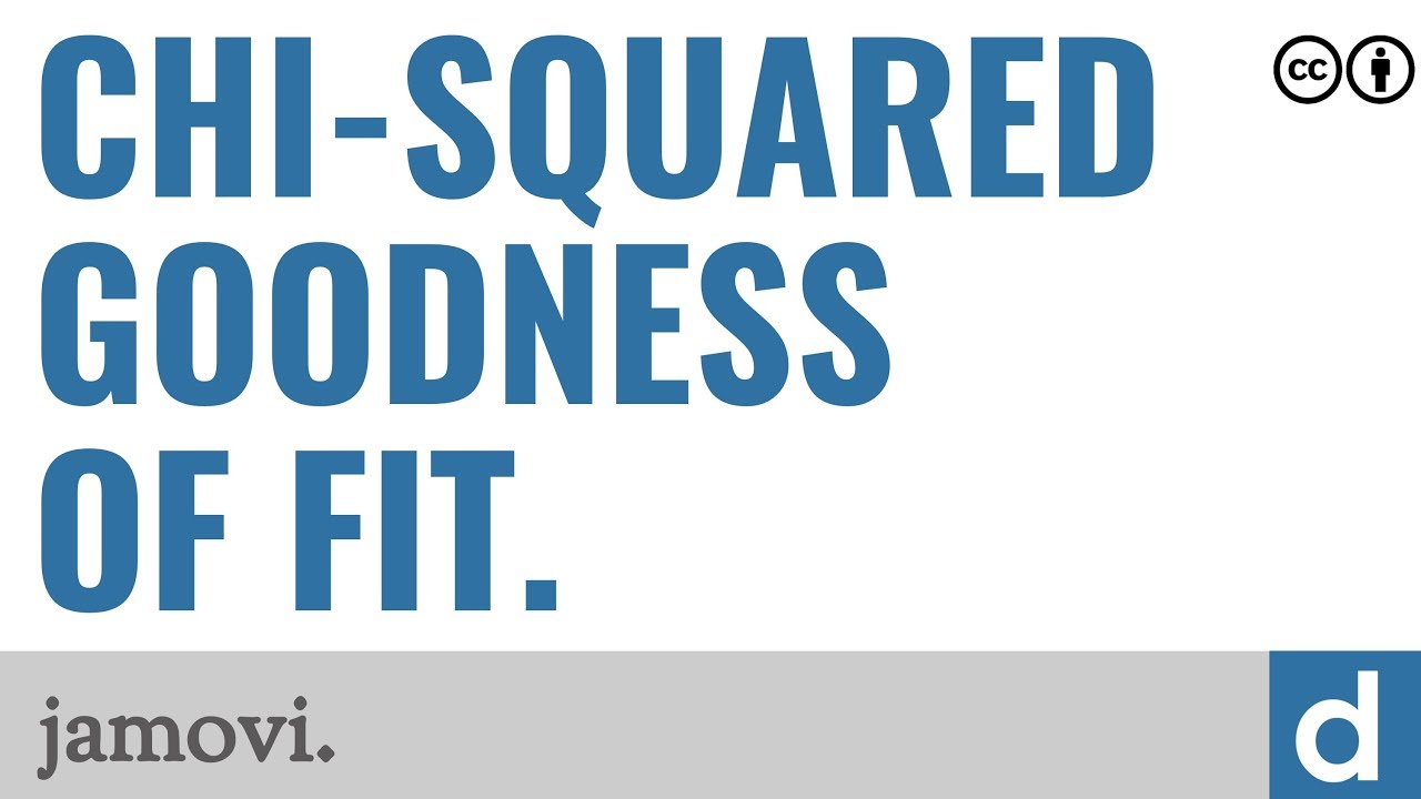 Chi-squared goodness-of-fit — jamovi
