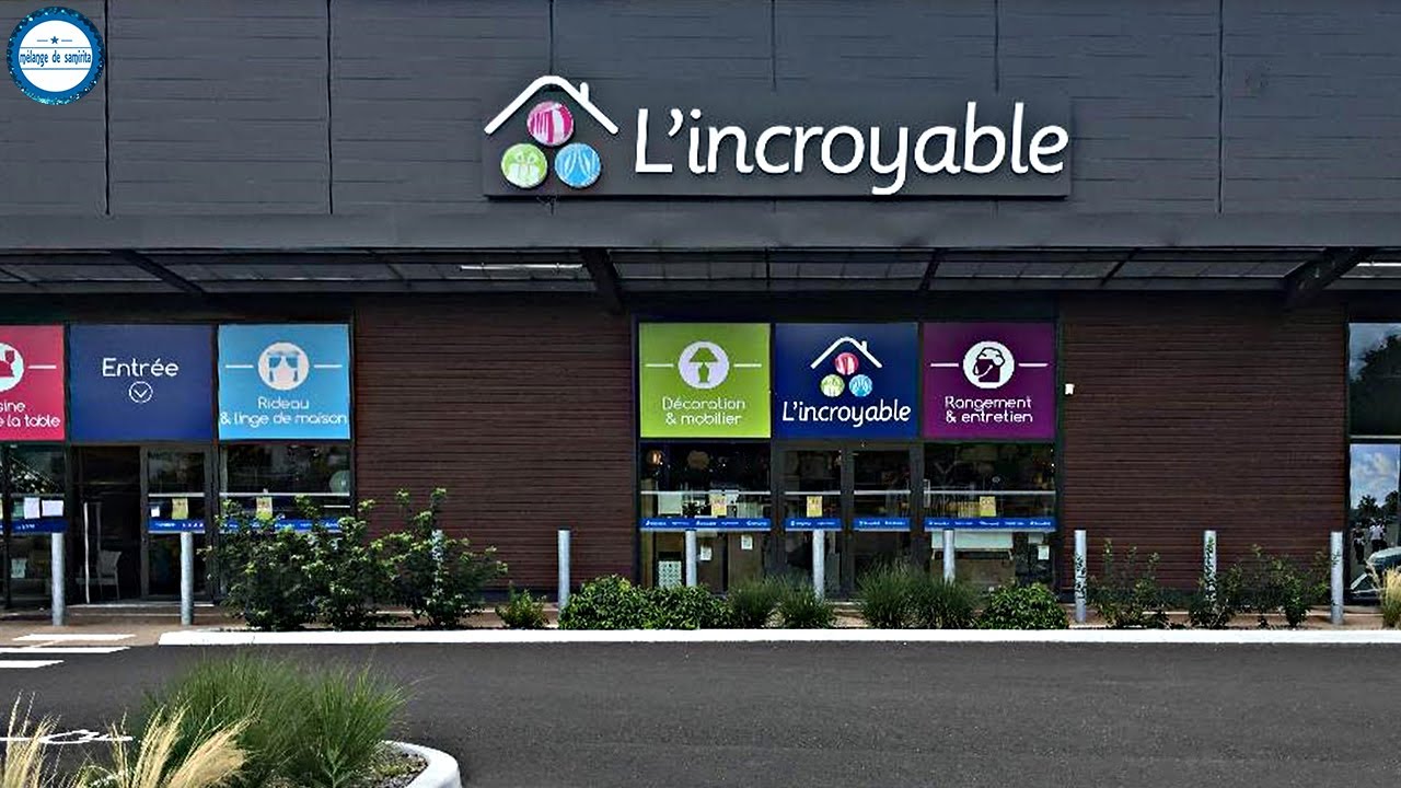 جولة  tournée en magasin l'incroyable