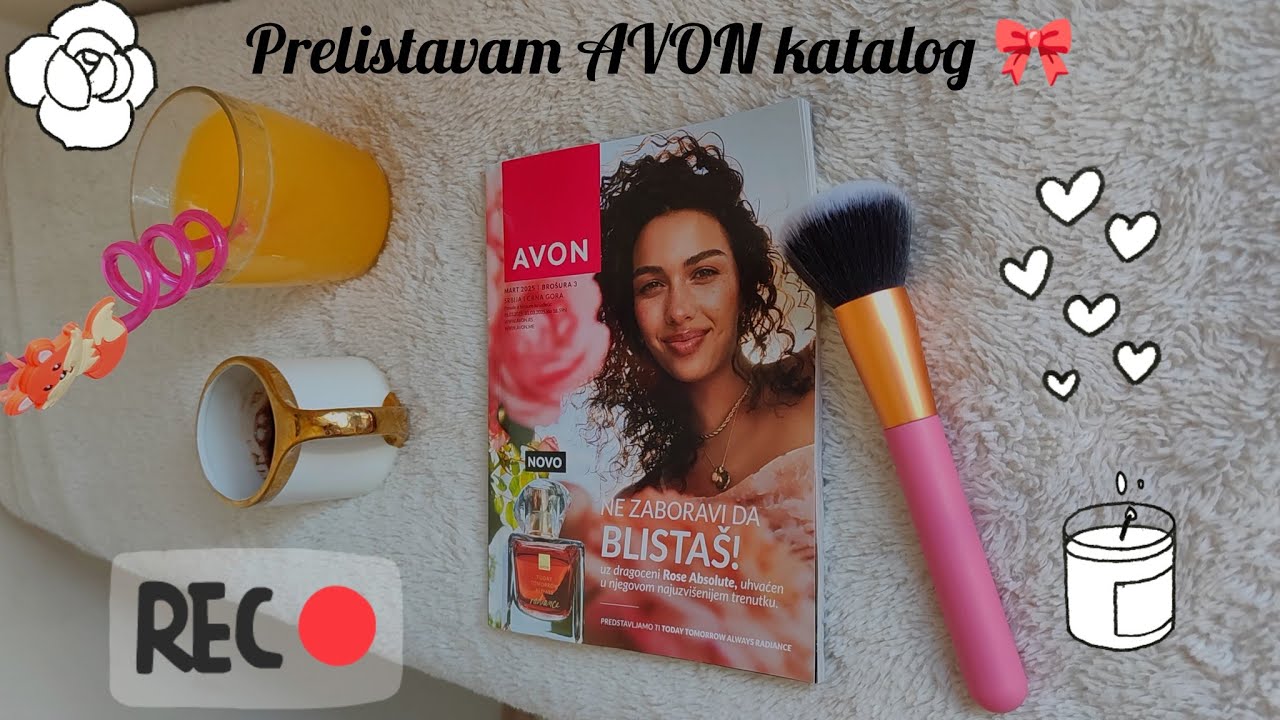 ASMR - Prelistavanje Avon kataloga, soft spoken 💤❤️
