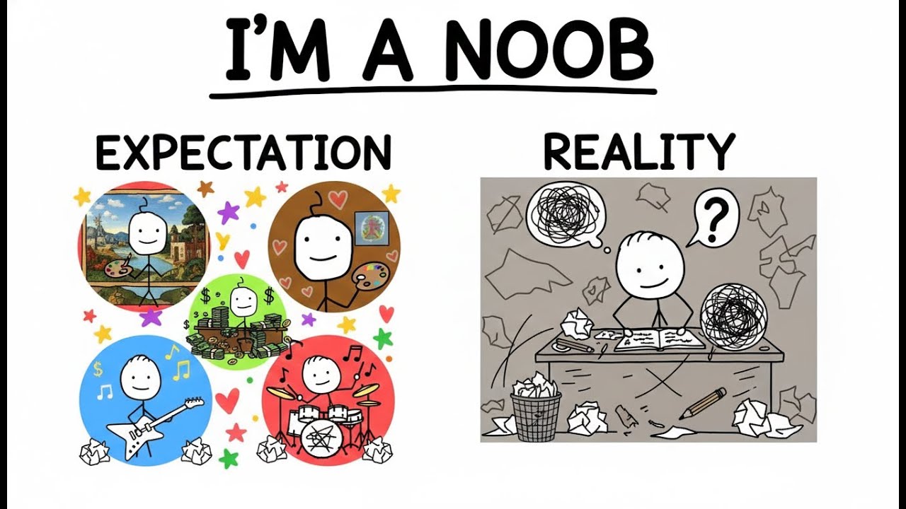 I have no skills but I must create