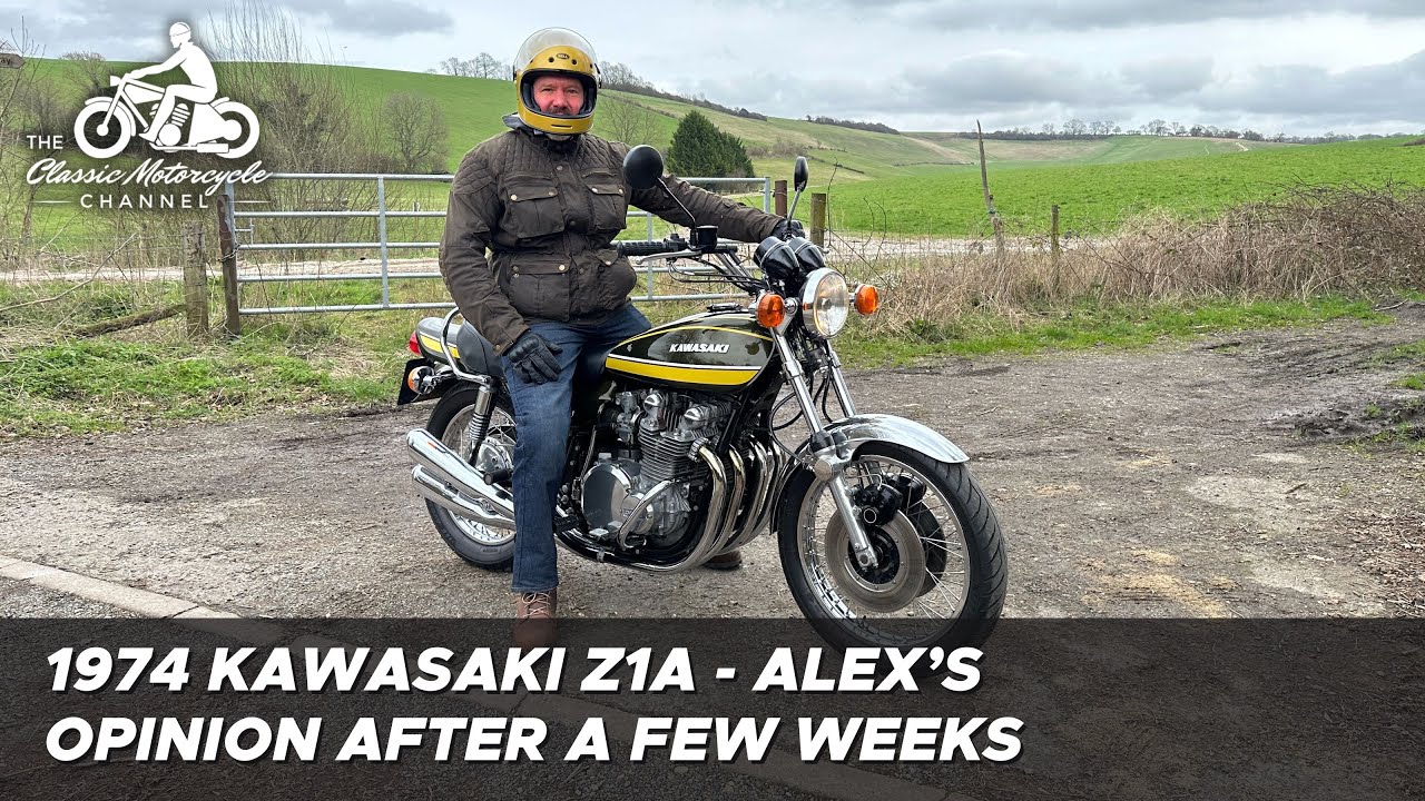 Kawasaki Z1A 1974 года — быстрый обзор спустя несколько недель