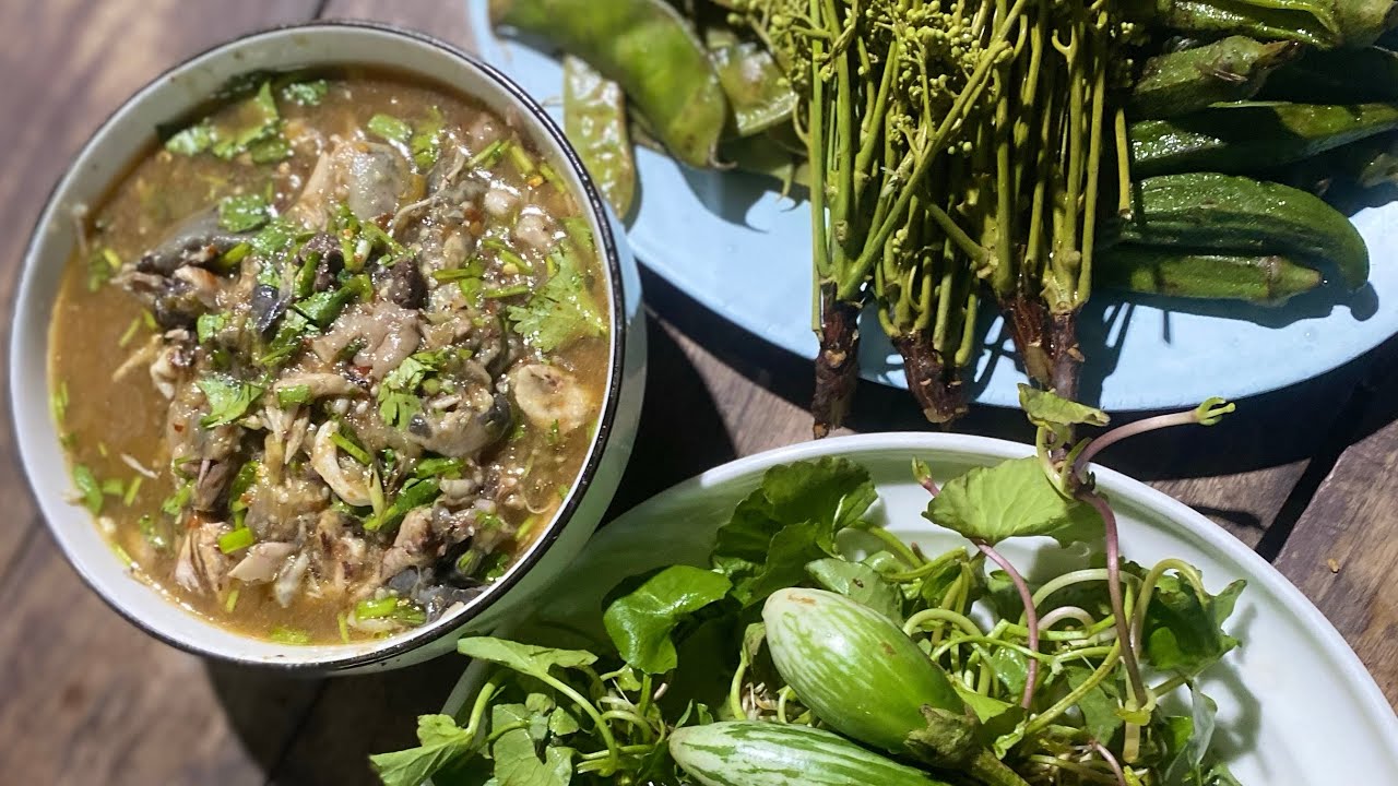 ປົ່ນກົບກັບຜັກທຳມະຊາດແຊບຫລາຍເດີພີ່ນ້ອງ