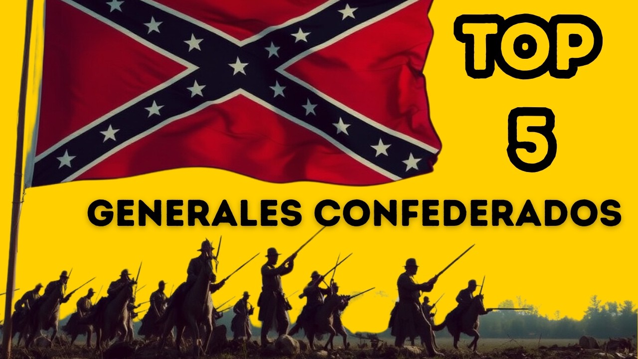 Los 5 Generales Confederados M&aacute;s Temidos de la Guerra Civil Americana