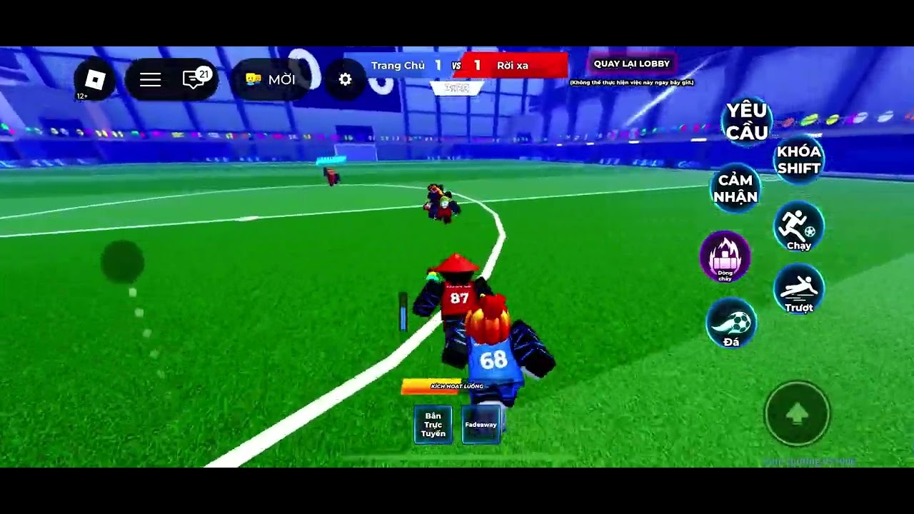 Lần đầu chơi blue lock 