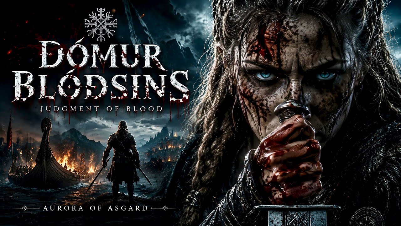 D&oacute;mur Bl&oacute;&eth;sins - Judgment of Blood | English + Old Norse Viking Hip-Hop (Official Music Video)
