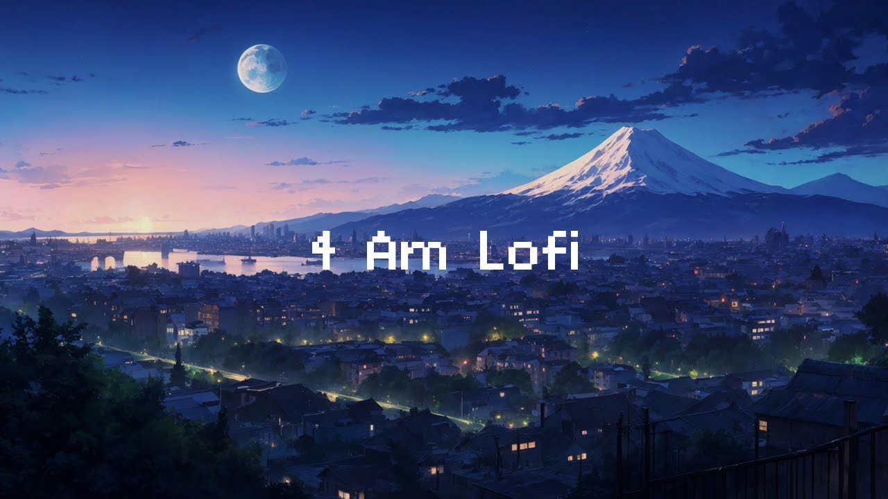 4 Am Lofi City 🌜 Lofi Radio Mix 💜 Beats To Chill / Relax