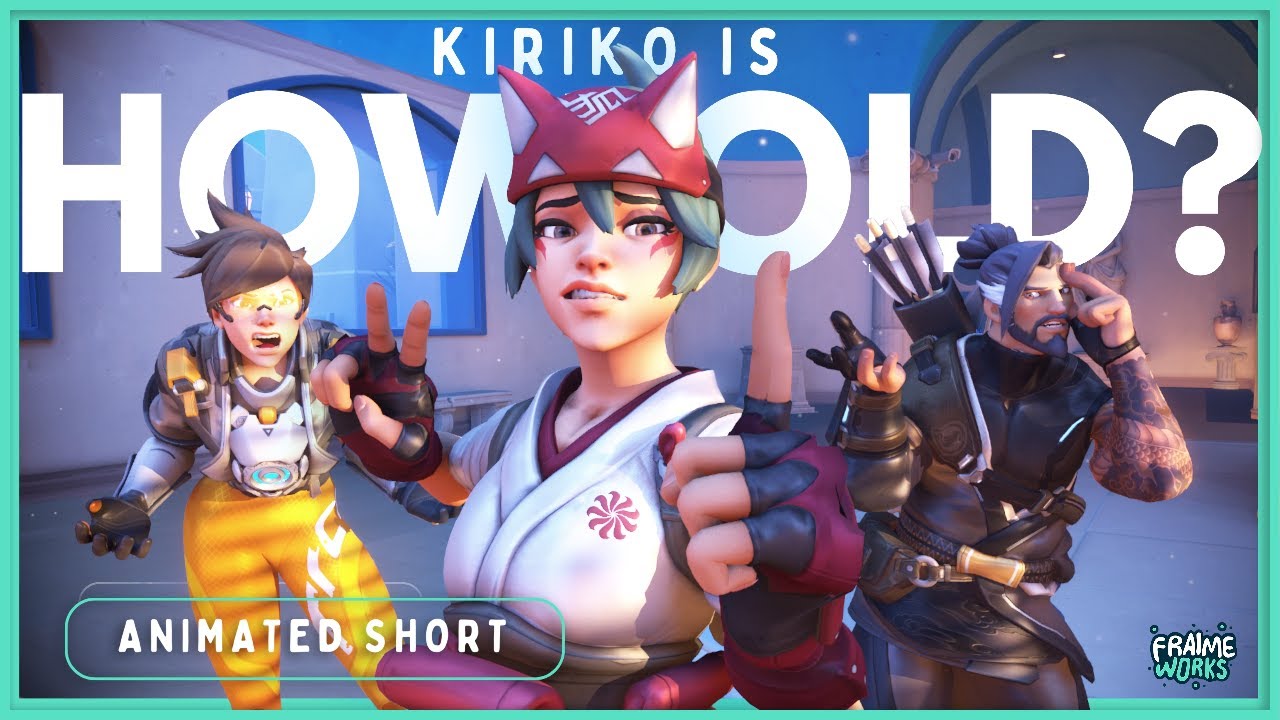 [SFM] СКОЛЬКО ЛЕТ Кирико?! - Overwatch Animation