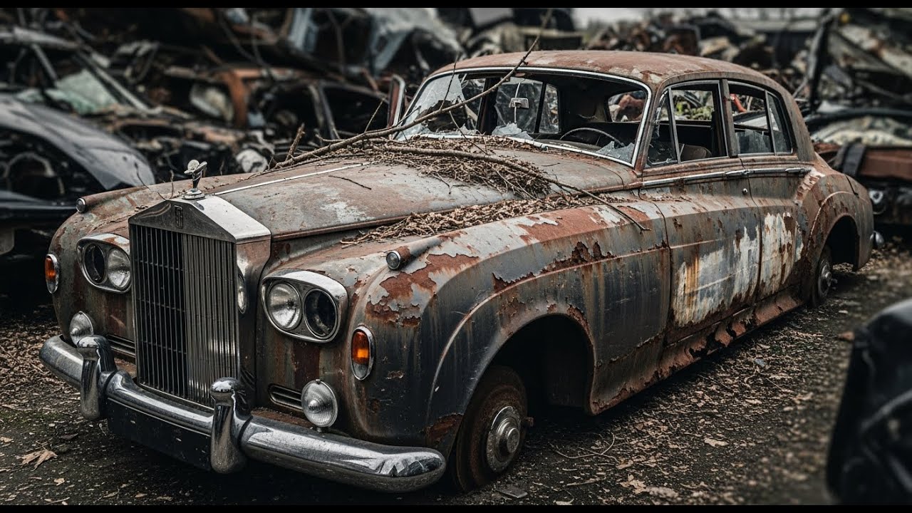 ASMR Classic Car Restoration! 1962 Rolls-Royce  Cloud II Reborn from Total Neglect to Perfection