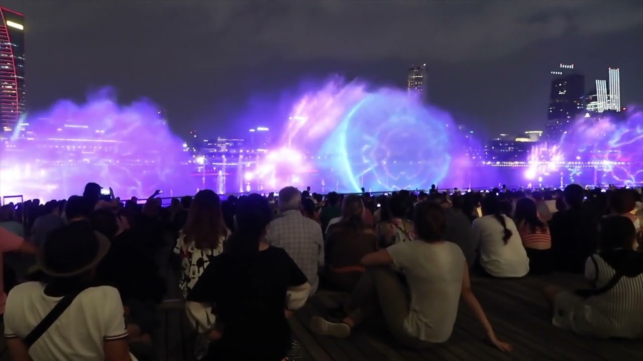 THE - MARINA BAY SANDS SINGAPORE MAGICAL FOUNTAIN SHOW SINGAPORE