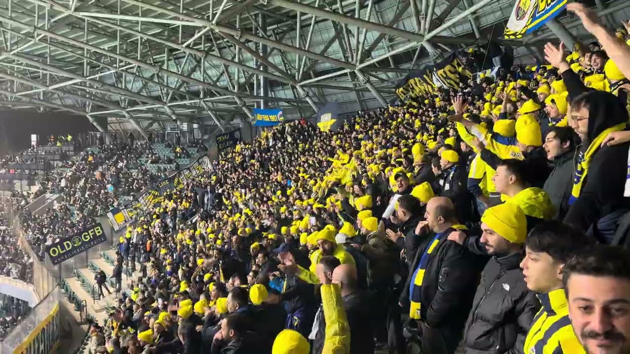 FENERBAHÇE - KOCAELİSPOR DEPLASMAN KURULAN İTTİFAKLARI BOZALIM OYUNLARINI TÜM TRİBÜN