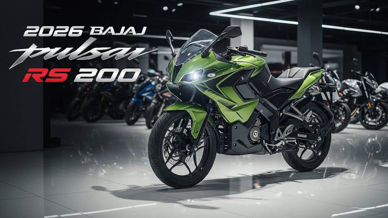 🔥 2026 Bajaj Pulsar RS200 – The Next-Gen Green Beast Unleashed! 🏍️💨