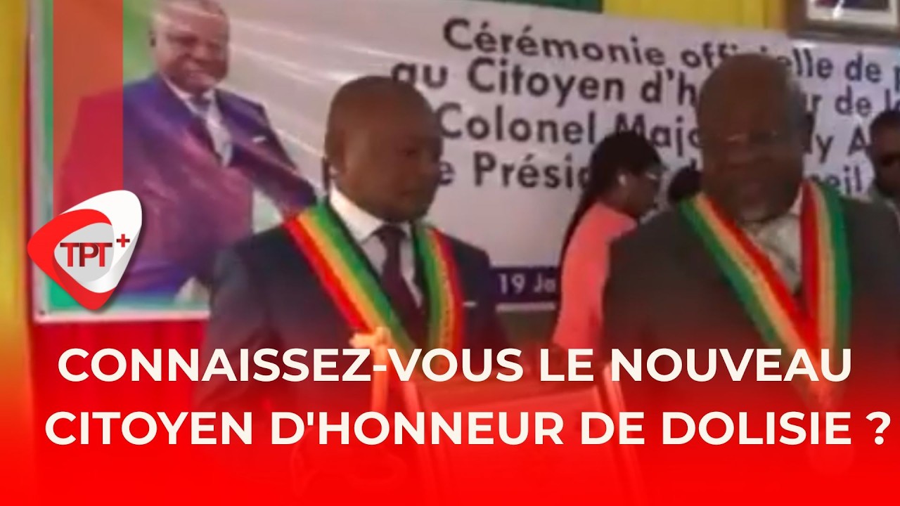 🔴 REPORTAGE |  CEREMONIE DE PORT D'ATTRIBUT DE CITOYENNETE D'HONNEUR DE LA VILLE