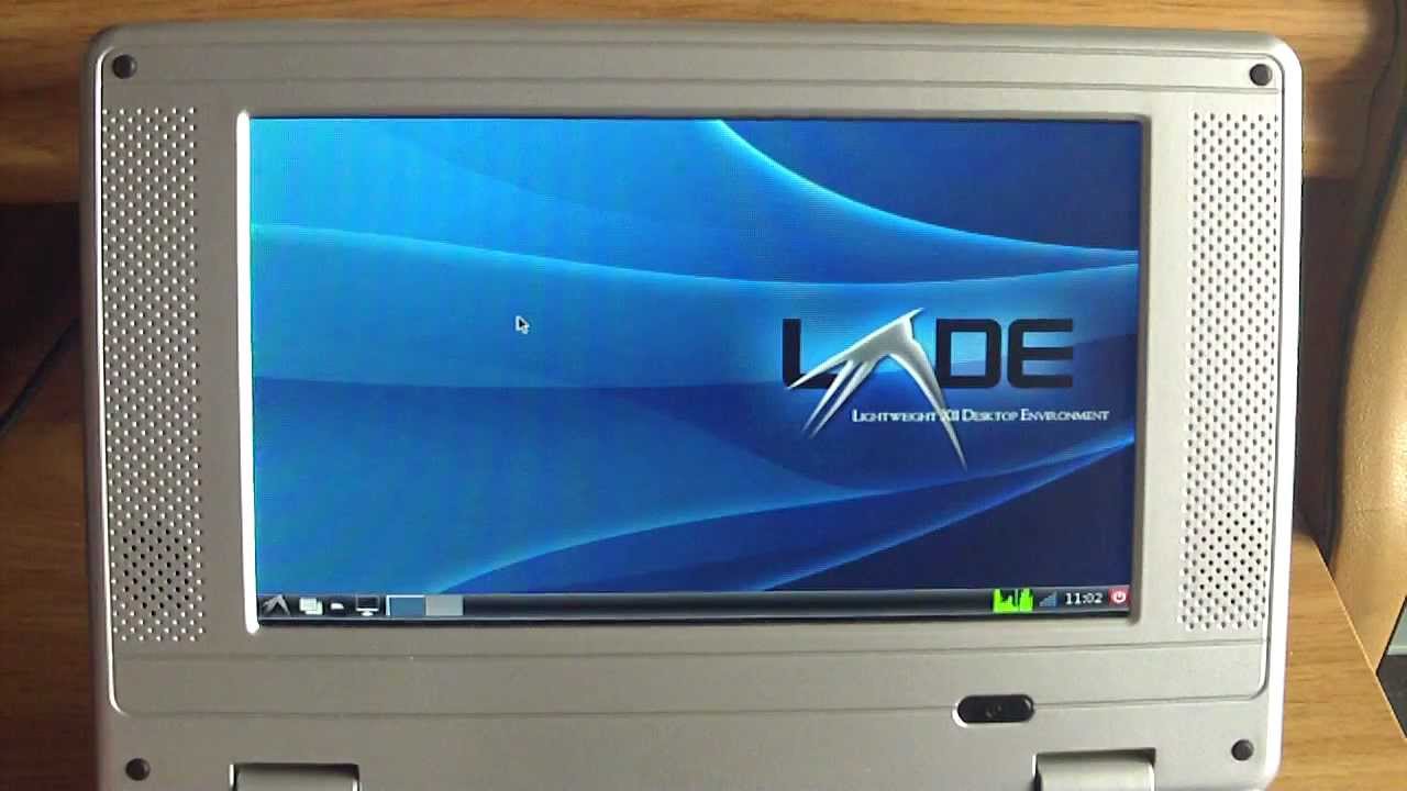 Arch Linux running in a WM8650 ARM netbook