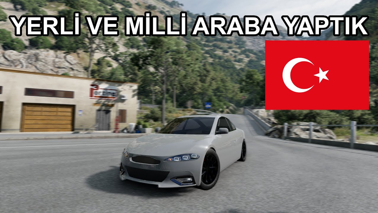 Yerli Milli Araba Yaptık! │ Autmation - Beam.ng Drive