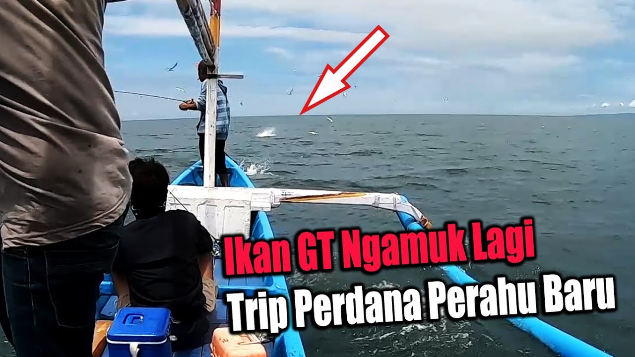 Tes Drive Perahu Baru | Mancing Di Spot Ikan GT