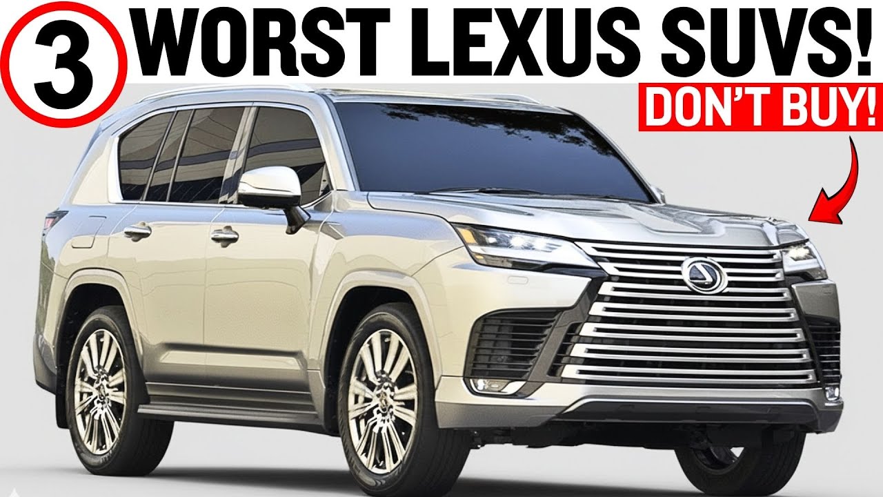 The 3 WORST and 4 BEST LEXUS SUVs 2025!