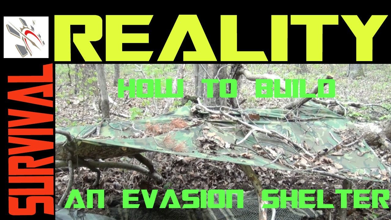 How To Build An Evasion Survival Shelter For Combat