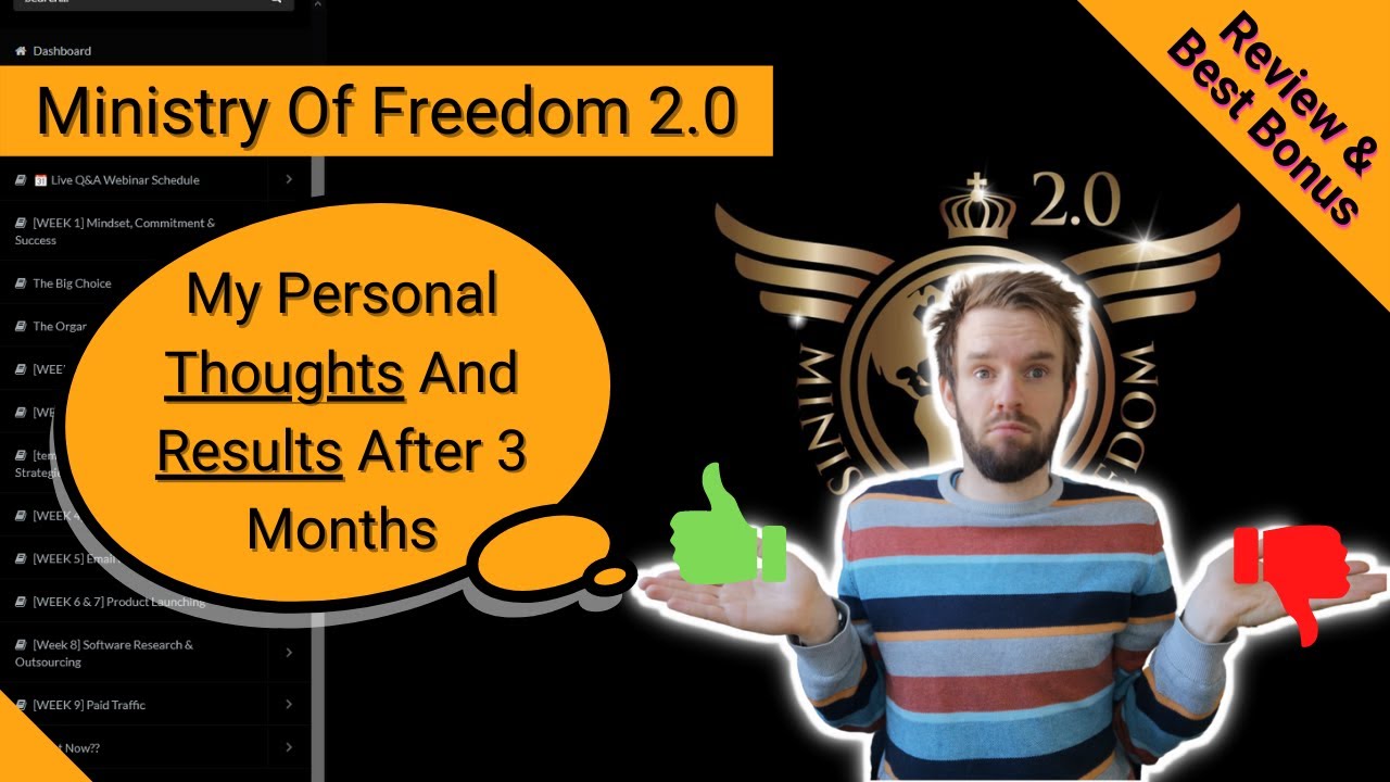 Ministry Of Freedom Review And Best Bonus Package 🚨 (My Personal Experience)