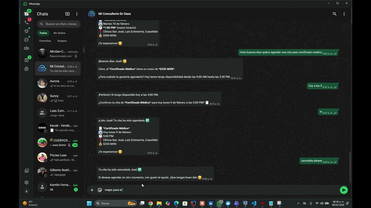 Video demostración Oauth2 Google y Google Calendar