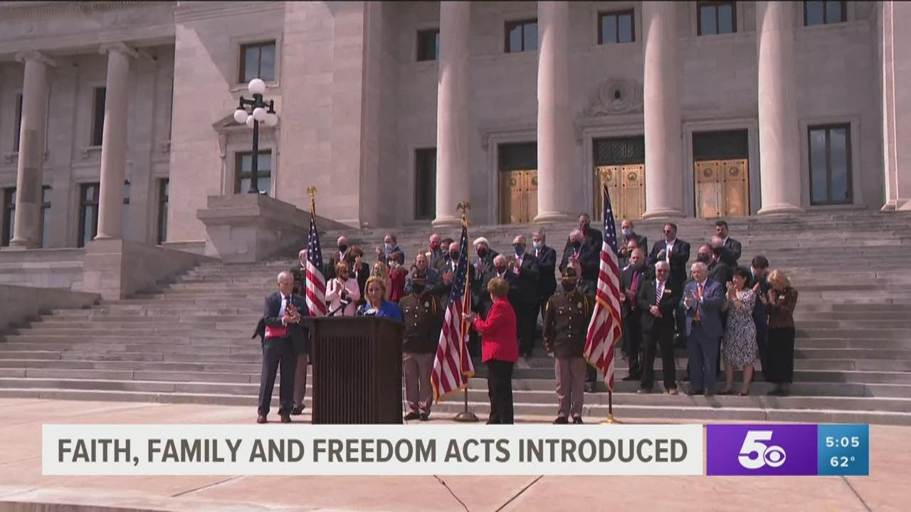 Faith, Family and Freedom Acts introduced in Arkansas