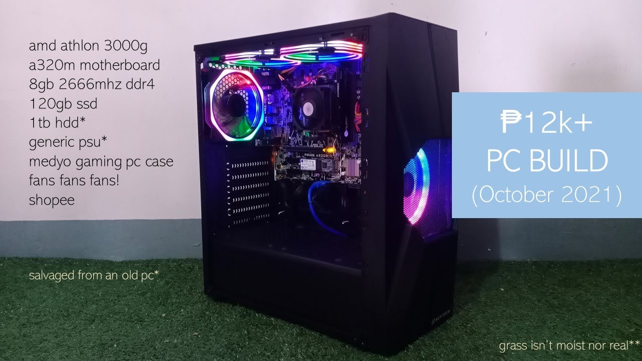 13k pc build | athlon 3000g budget pc build | guide