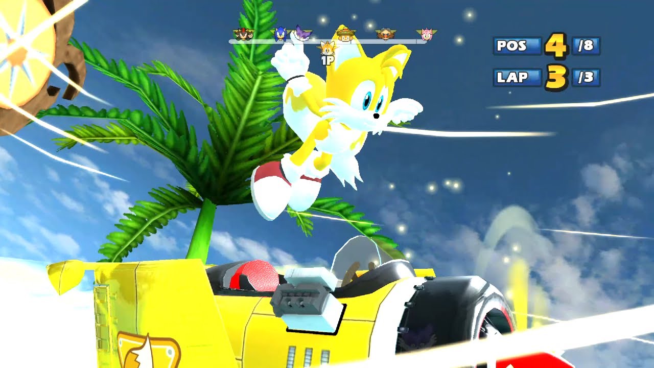 TAILS Monkey Cup Expert (Request) Sega All-Stars Racing (2022)