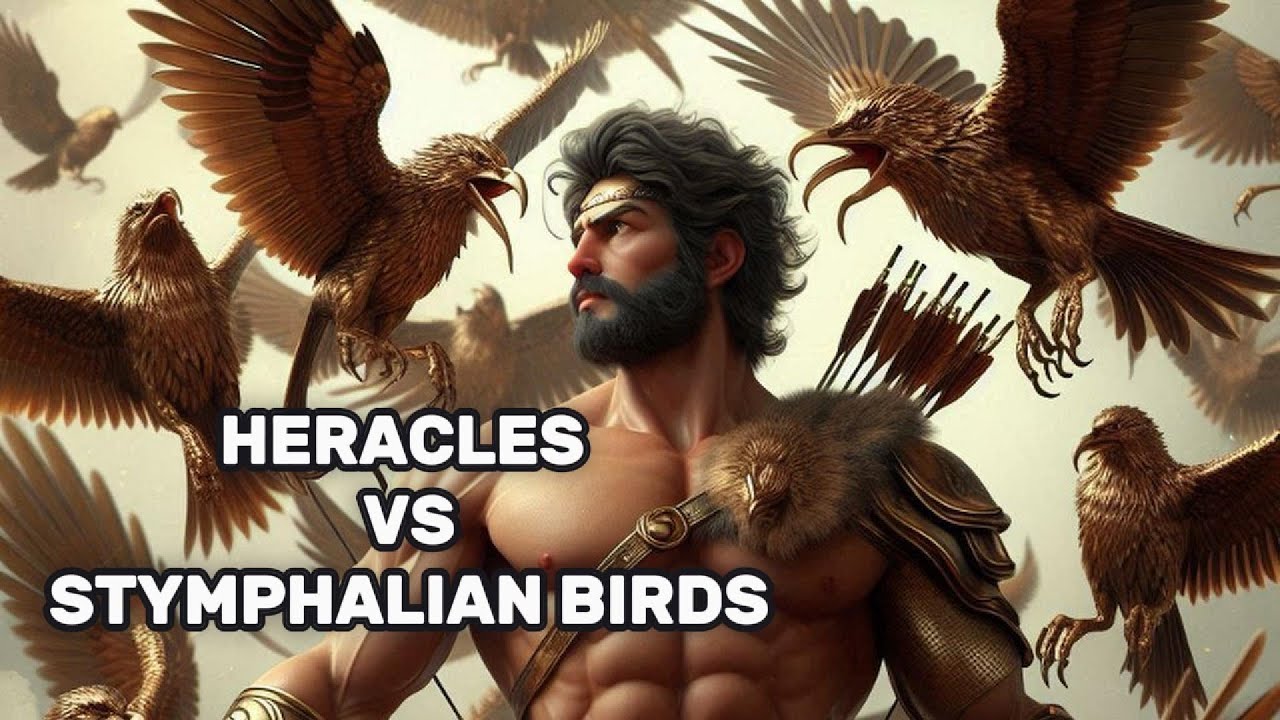 The 12 Labors of Hercules: 6- Driving Away the Stymphalian Birds // Greek Mythology