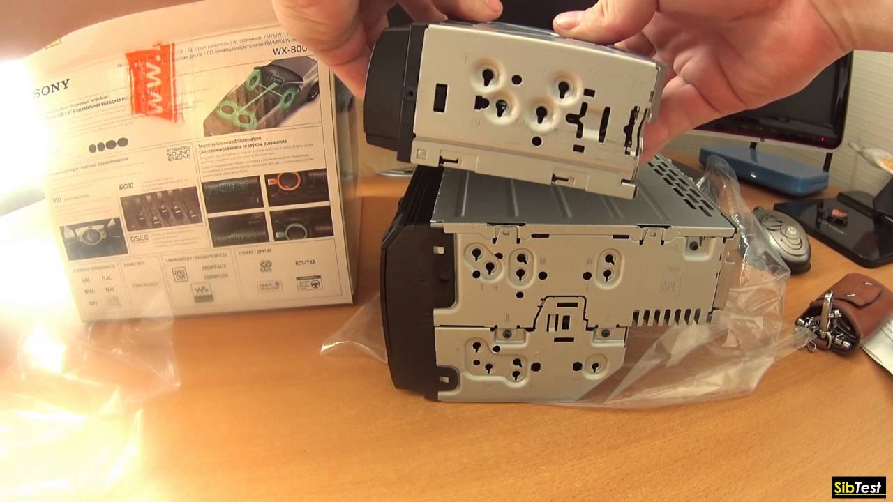 Обзор автомагнитолы Sony WX-800UI. Распаковка, настройка