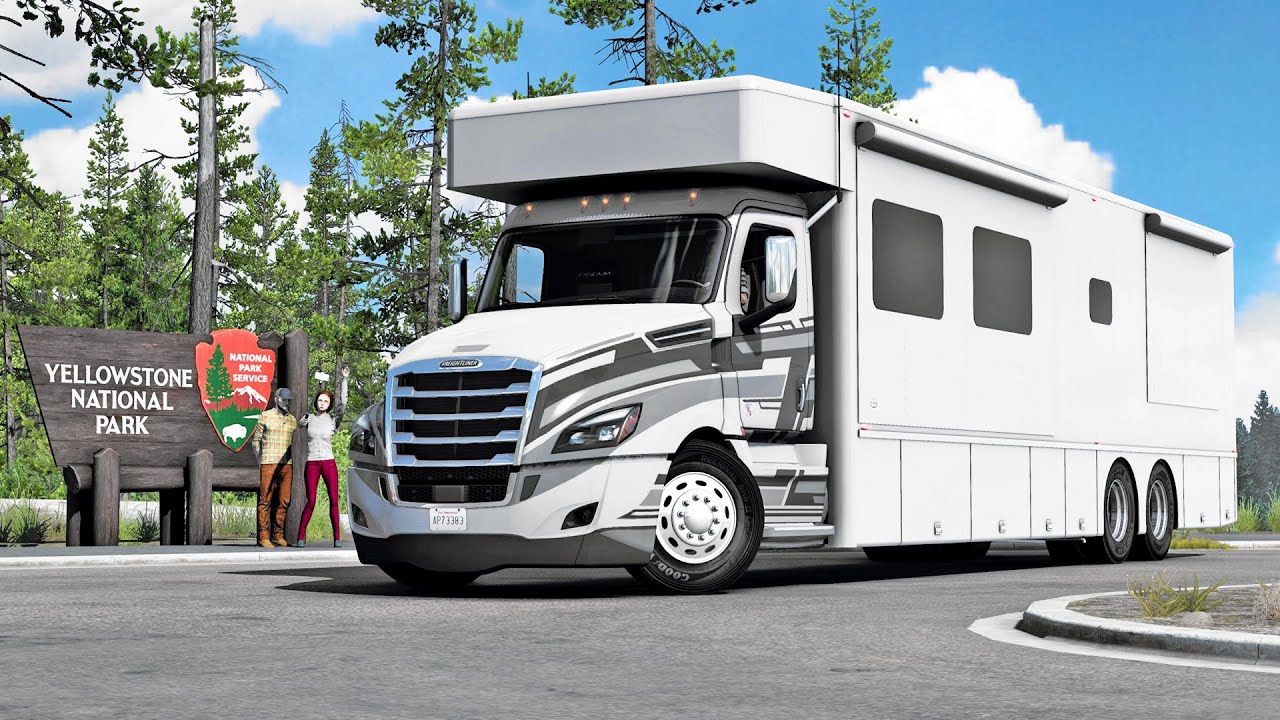 RV Road Trip to Yellowstone in ATS