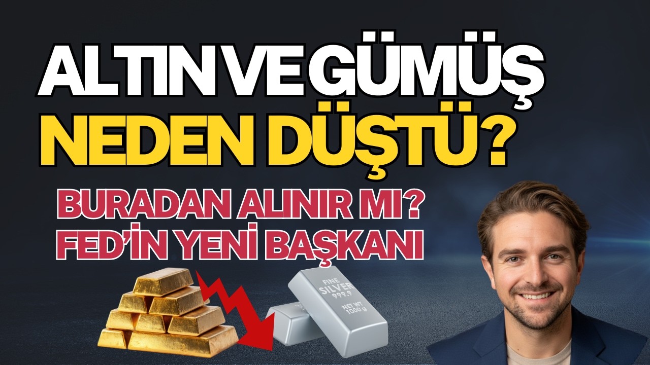 Altın ve Gümüş Neden Bir Anda Sert Düştü?