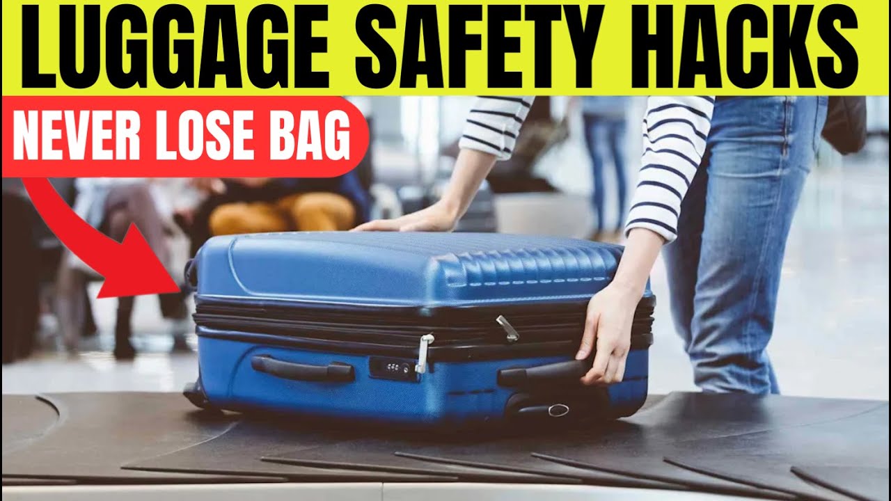 Never Lose Your Bag Again SECRET Luggage Safety Hacks Airlines Don&rsquo;t Tell You!