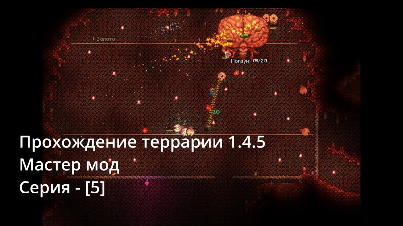 Прохождение террария 1.4.5 Мастер мод за призывателя - [5]